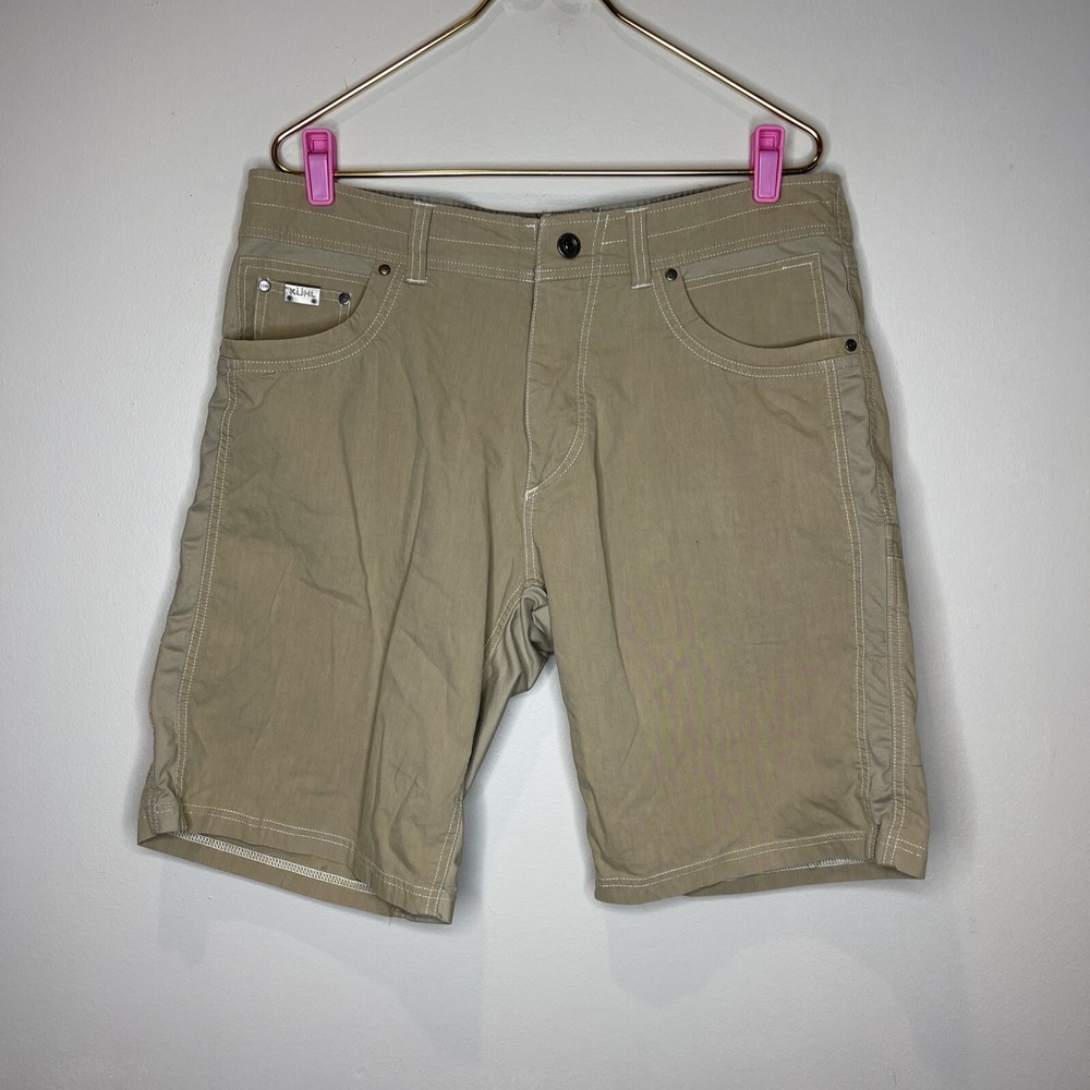 Mens Kuhl Kakhi Activewear Short Size 38‎ 11" inseam